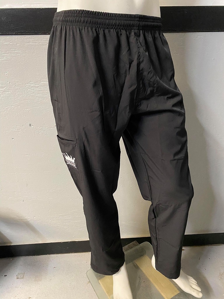4-Way Stretch Microfiber Pants - Black - VIP Sportswear