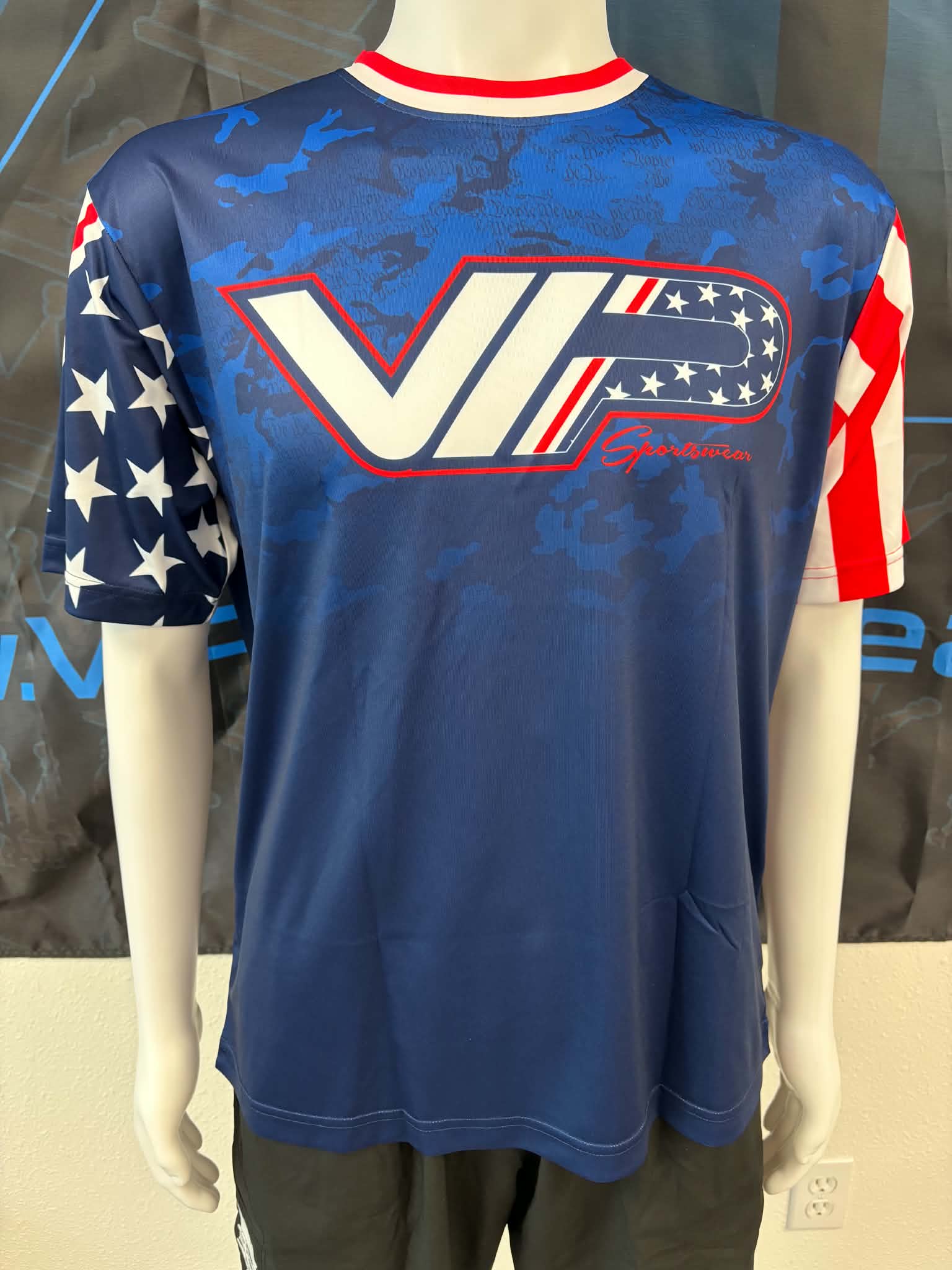 "One Nation, Under God" Full Dye Shirt